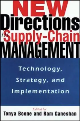  NEW DIRECTIONS IN SUPPLY-CHAIN | Buch |  Sack Fachmedien