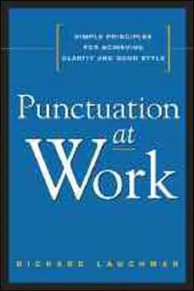 Lauchman |  The Punctuation at Work | Buch |  Sack Fachmedien