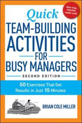 Miller | Quick Team-Building Activities for Busy Managers | Buch | 978-0-8144-3633-2 | sack.de