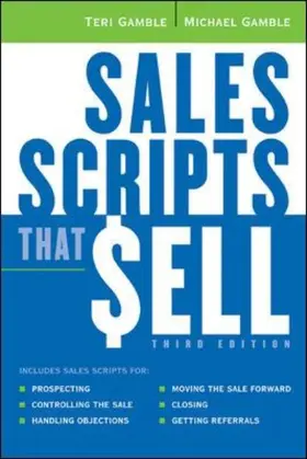 Gamble |  Sales Scripts That Sell. | Buch |  Sack Fachmedien