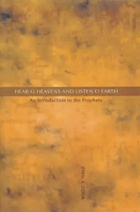 Cook |  Hear, O Heavens and Listen, O Earth | eBook | Sack Fachmedien