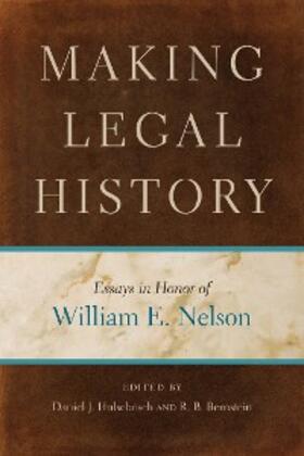 Hulsebosch / Bernstein |  Making Legal History | eBook | Sack Fachmedien