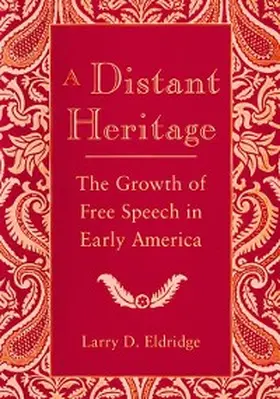 Eldridge |  A Distant Heritage | eBook | Sack Fachmedien