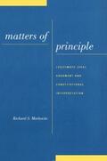 Markovits |  Matters of Principle | eBook | Sack Fachmedien