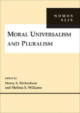 Williams / Richardson |  Moral Universalism and Pluralism | eBook | Sack Fachmedien