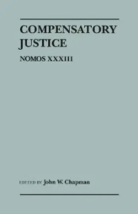 Chapman |  Compensatory Justice | eBook | Sack Fachmedien
