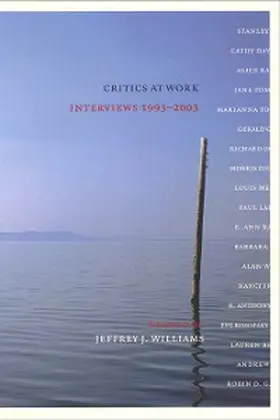 Williams |  Critics at Work | eBook | Sack Fachmedien
