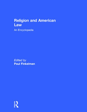 Finkelman |  Religion and American Law | Buch |  Sack Fachmedien
