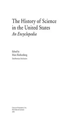 Rothenberg |  History of Science in United States | Buch |  Sack Fachmedien