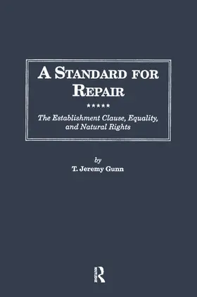 Gunn |  A Standard for Repair | Buch |  Sack Fachmedien