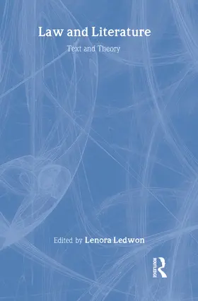 Ledwon | Law and Literature | Buch | 978-0-8153-1472-1 | www.sack.de