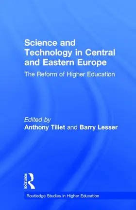 Tillet / Tillett / Lesser |  Science and Technology in Central and Eastern Europe | Buch |  Sack Fachmedien