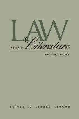 Ledwon |  Law and Literature | Buch |  Sack Fachmedien