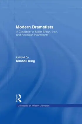 King |  Modern Dramatists | Buch |  Sack Fachmedien