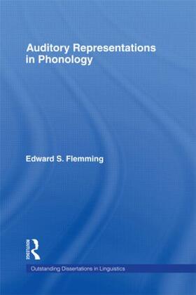 Flemming |  Auditory Representations in Phonology | Buch |  Sack Fachmedien