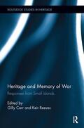 Carr / Reeves |  Heritage and Memory of War | Buch |  Sack Fachmedien