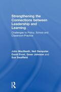 MacBeath / Dempster / Frost |  Strengthening the Connections between Leadership and Learning | Buch |  Sack Fachmedien