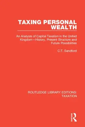 Sandford |  Taxing Personal Wealth | Buch |  Sack Fachmedien