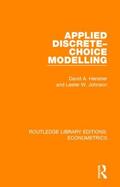 Hensher / Johnson |  Applied Discrete-Choice Modelling | Buch |  Sack Fachmedien