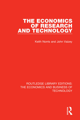 Norris / Vaizey |  The Economics of Research and Technology | Buch |  Sack Fachmedien