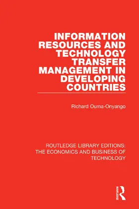 Onyango | Information Resources and Technology Transfer Management in Developing Countries | Buch | 978-0-8153-5505-2 | www.sack.de