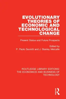 Saviotti / Metcalfe |  Evolutionary Theories of Economic and Technological Change | Buch |  Sack Fachmedien