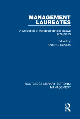 Bedeian |  Management Laureates | Buch |  Sack Fachmedien