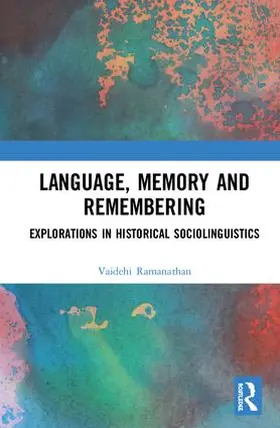 Ramanathan |  Language, Memory and Remembering | Buch |  Sack Fachmedien