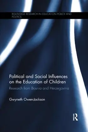 Owen-Jackson |  Political and Social Influences on the Education of Children | Buch |  Sack Fachmedien