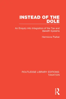 Parker |  Instead of the Dole | Buch |  Sack Fachmedien