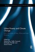 Roy / Cawood / Hordijk |  Urban Poverty and Climate Change | Buch |  Sack Fachmedien