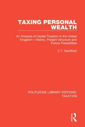 Sandford |  Taxing Personal Wealth | Buch |  Sack Fachmedien
