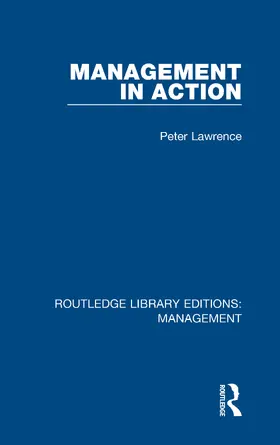 Lawrence |  Management in Action | Buch |  Sack Fachmedien