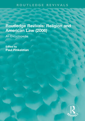 Finkelman | Routledge Revivals | Buch | 978-0-8153-6535-8 | sack.de