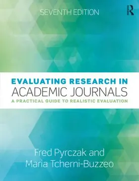 Tcherni-Buzzeo / Pyrczak | Evaluating Research in Academic Journals | Buch | 978-0-8153-6566-2 | www.sack.de