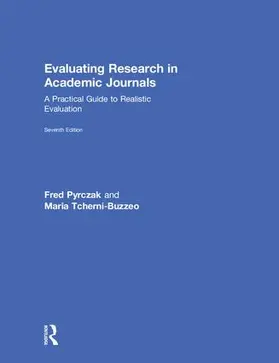 Tcherni-Buzzeo / Pyrczak |  Evaluating Research in Academic Journals | Buch |  Sack Fachmedien
