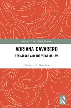 Bertolino | Adriana Cavarero | Buch | 978-0-8153-6631-7 | sack.de