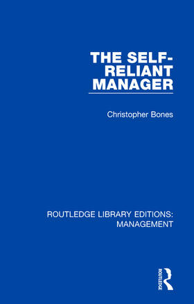 Bones | The Self-Reliant Manager | Buch | 978-0-8153-6695-9 | sack.de