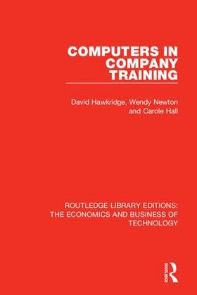 Hawkridge / Newton / Hall |  Computers in Company Training | Buch |  Sack Fachmedien