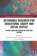Chen / Li / St. John |  Actionable Research for Educational Equity and Social Justice | Buch |  Sack Fachmedien