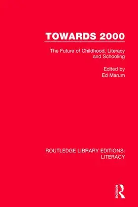 Marum | Towards 2000 | Buch | 978-0-8153-7386-5 | www.sack.de