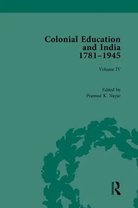 K. Nayar |  Colonial Education and India 1781-1945 | Buch |  Sack Fachmedien