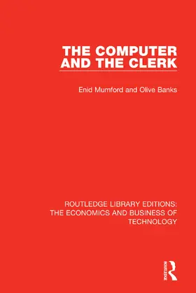 Mumford / Banks | The Computer and the Clerk | Buch | 978-0-8153-8725-1 | www.sack.de