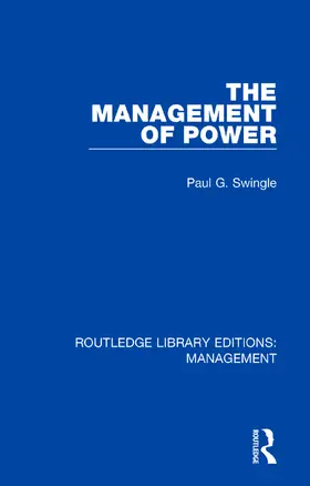Swingle |  The Management of Power | Buch |  Sack Fachmedien