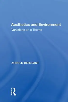 Berleant |  Aesthetics and Environment | Buch |  Sack Fachmedien