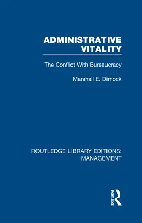 Dimock |  Administrative Vitality | Buch |  Sack Fachmedien