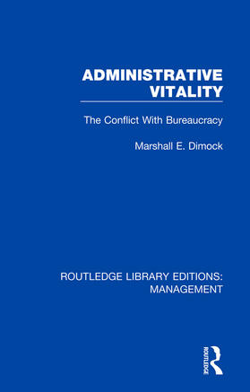 Dimock |  Administrative Vitality | Buch |  Sack Fachmedien