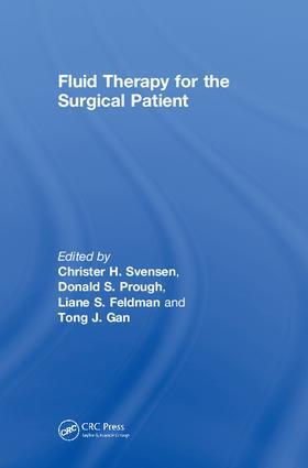 Svensen / Prough / Feldman | Fluid Therapy for the Surgical Patient | Buch | 978-0-8153-9311-5 | sack.de