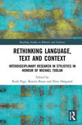 Page / Busse / Nørgaard |  Rethinking Language, Text and Context | Buch |  Sack Fachmedien