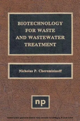 Cheremisinoff |  Biotechnology for Waste and Wastewater Treatment | eBook | Sack Fachmedien